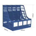 Deli 4 sezioni Organizzatore da scrivania Forniture per ufficio Accessori Scaffale da tavolo da tavolo
