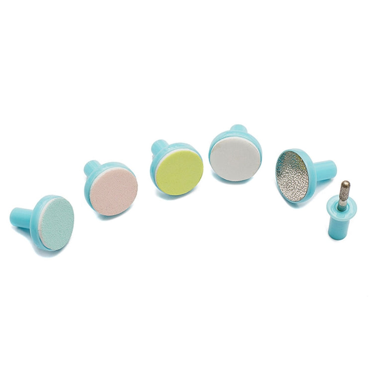 Kit levigatura unghie elettrico 6 in 1 per bambini