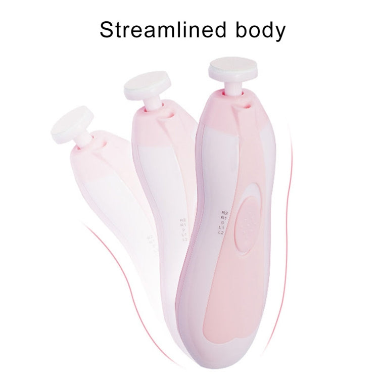 Kit levigatura unghie elettrico 6 in 1 per bambini