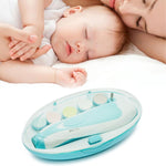 Kit levigatura unghie elettrico 6 in 1 per bambini