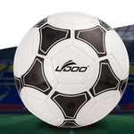 Calcio da partita indossabile da cucire in pelle PU da 19 cm, 19cm Fluorescent Blue, 19cm, 19cm Fluorescent Pink, 19cm Orange, 19cm Yellow, 19cm Green, 19cm White+Black, 19cm Red, 19cm Blue