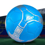 Calcio da partita indossabile da cucire in pelle PU da 19 cm, 19cm Fluorescent Blue, 19cm, 19cm Fluorescent Pink, 19cm Orange, 19cm Yellow, 19cm Green, 19cm White+Black, 19cm Red, 19cm Blue