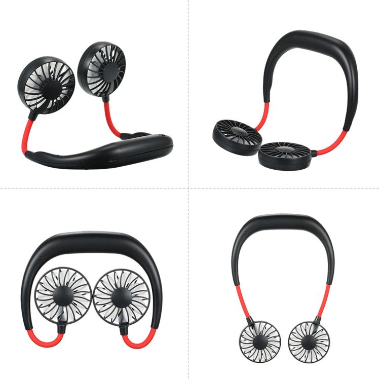 Multifunctional Portable Adjustable Wearable Sports Fan, without Aromatherapy