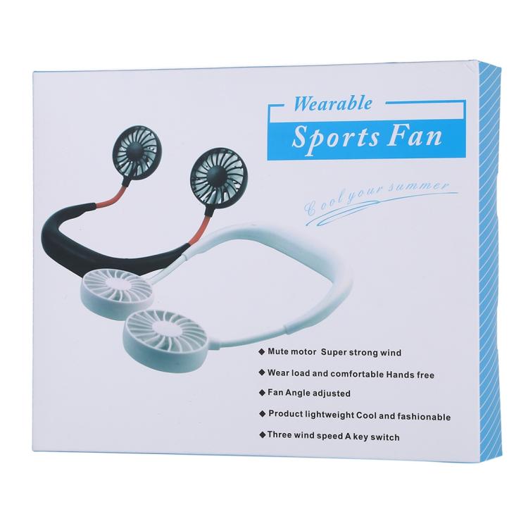 Multifunctional Portable Adjustable Wearable Sports Fan, without Aromatherapy