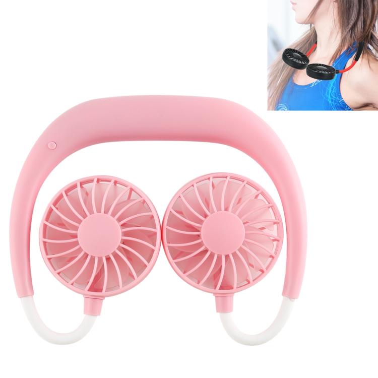 Multifunctional Portable Adjustable Wearable Sports Fan, without Aromatherapy