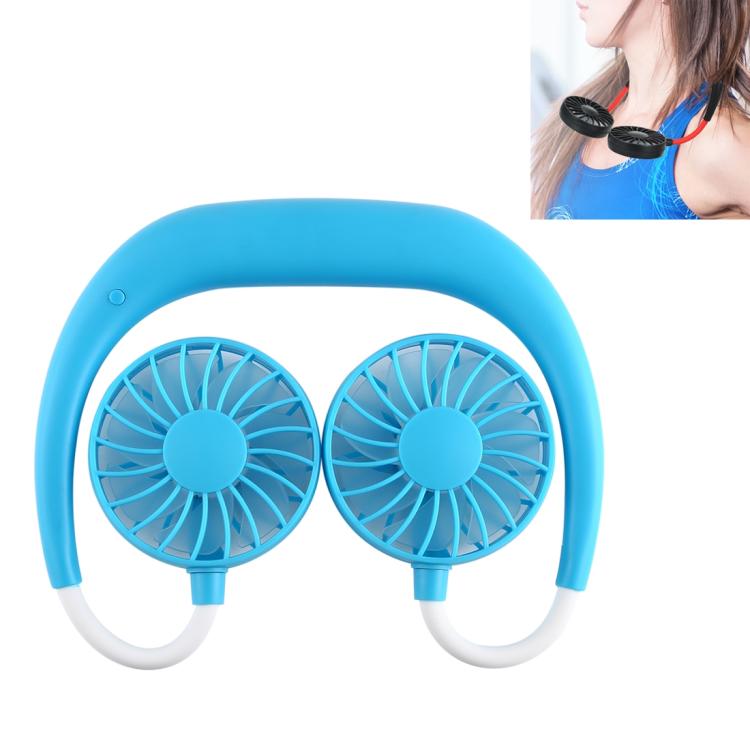 Multifunctional Portable Adjustable Wearable Sports Fan, without Aromatherapy