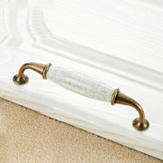 5025_128 Passo maniglia per armadio in ceramica Crack: 128 mm, 5025_128