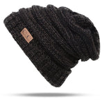 Cappelli di lana tinta unita lettera CC Cappello lavorato a maglia conciso, Black, Coffee, Pink, Green, Grey, Dark Beige, Khaki, Magenta, Beige, Navy Blue, Red, Baby Blue, White, Beown