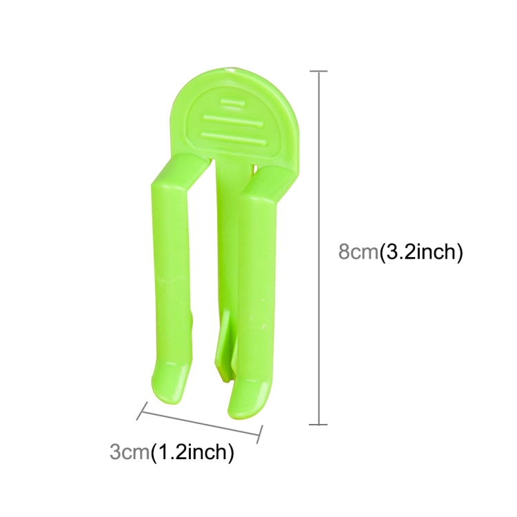 10 pezzi sacchetto della spazzatura universale clip fissa cestino per rifiuti bidone della spazzatura bidone della spazzatura morsetto clip per spazzatura clip antiscivolo per sacchetto della spazzatura, consegna colore casuale, Garbage Can Clamp