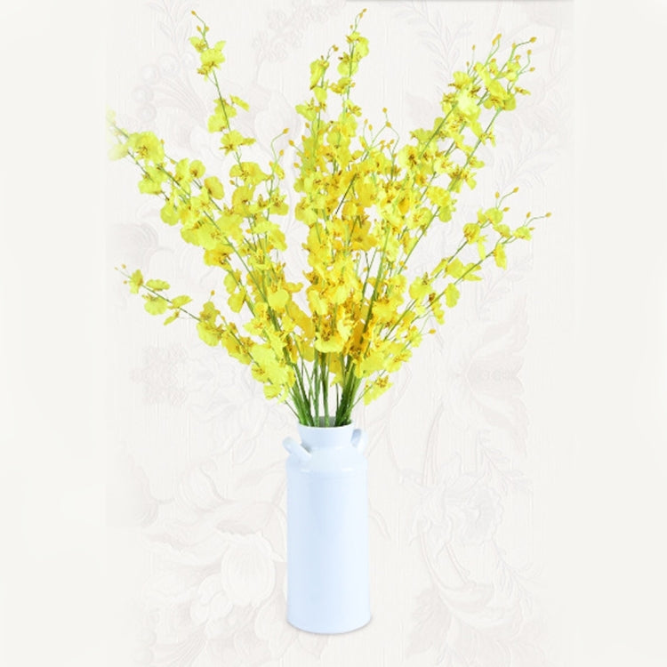 Orchidee artificiali in seta 5 teste per decorazioni