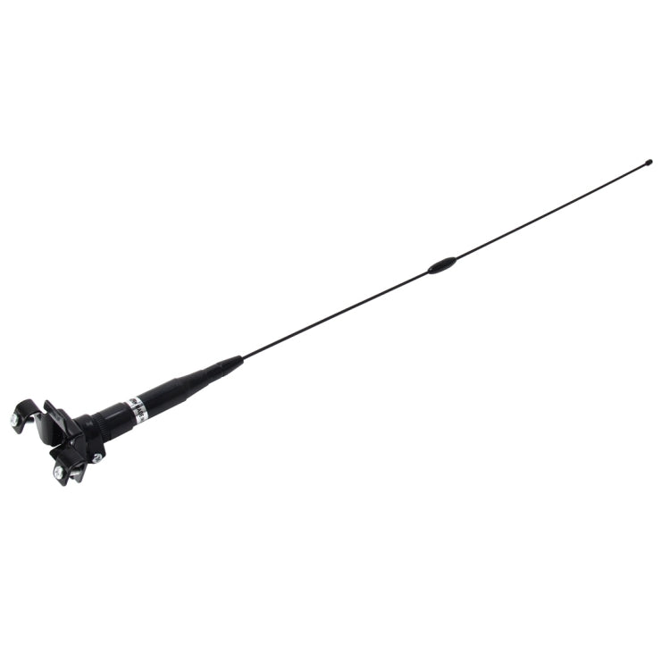 Clip laterale estensibile per decorazione auto universale, modificata per rimuovere l'antenna elettrica statica, lunghezza: 60 cm, Length: 60cm Black, Length: 60cm Silver