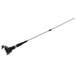 Clip laterale estensibile per decorazione auto universale, modificata per rimuovere l'antenna elettrica statica, lunghezza: 60 cm, Length: 60cm Black, Length: 60cm Silver