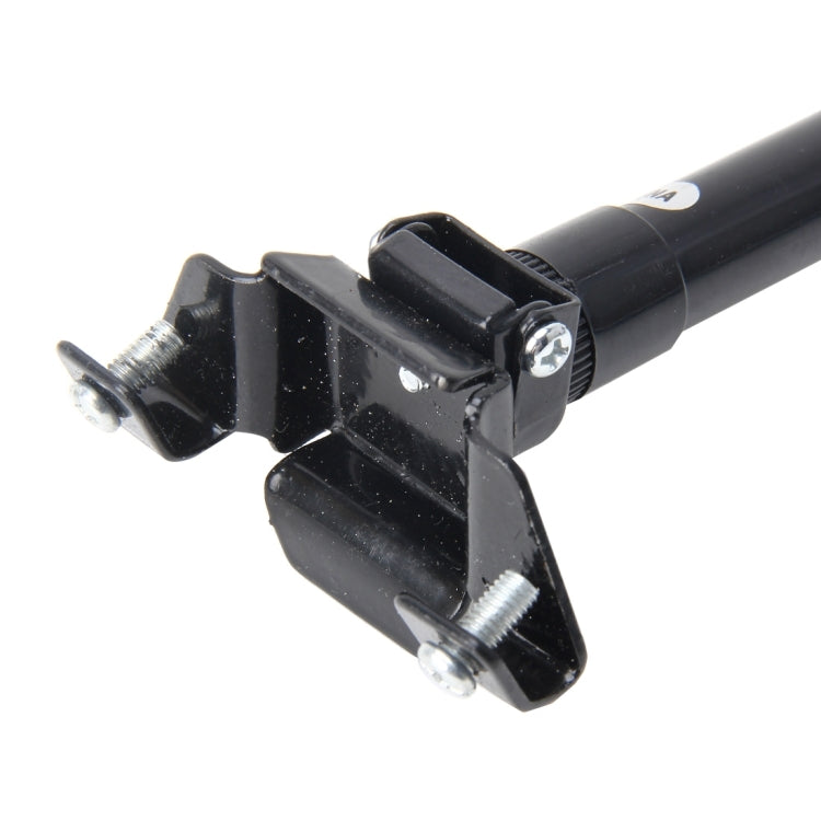 Clip laterale estensibile per decorazione auto universale, modificata per rimuovere l'antenna elettrica statica, lunghezza: 60 cm, Length: 60cm Black, Length: 60cm Silver