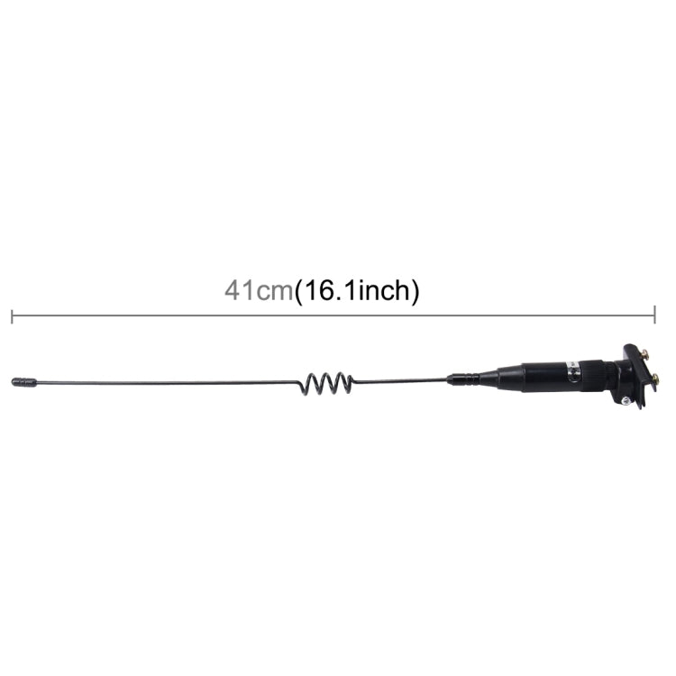Clip laterale estensibile per decorazione auto universale, modificata per rimuovere l'antenna elettrica statica, lunghezza: 41 cm, Length: 41cm