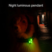 Ciondolo LED in silicone per collare animali domestici
