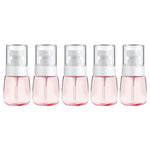 Flacone spray per profumo portatile ricaricabile in plastica da 10 pezzi, flacone spray trasparente vuoto, 30 ml, 30ml