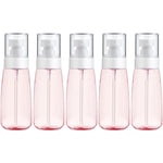Flacone spray per profumo a nebulizzazione fine portatile in plastica ricaricabile da 10 pezzi Flacone spruzzatore spray vuoto trasparente, 100 ml, 100ml