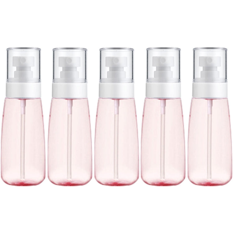 Flacone spray per profumo a nebulizzazione fine portatile in plastica ricaricabile da 10 pezzi Flacone spruzzatore spray vuoto trasparente, 100 ml, 100ml