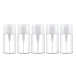 Contenitore per bottiglie di plastica vuote con erogatore a pompa per liquidi portatile, 100 ml, 100ml