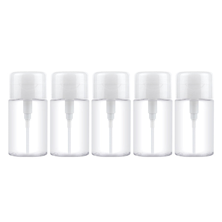 Contenitore per bottiglie di plastica vuote con erogatore a pompa per liquidi portatile, 100 ml, 100ml