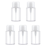Contenitore per bottiglie di plastica vuote con erogatore a pompa per liquidi portatile, 150 ml, 150ml