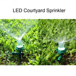 Ugello irrigazione giardino con luce LED integrata