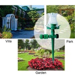 Ugello irrigazione giardino con luce LED integrata