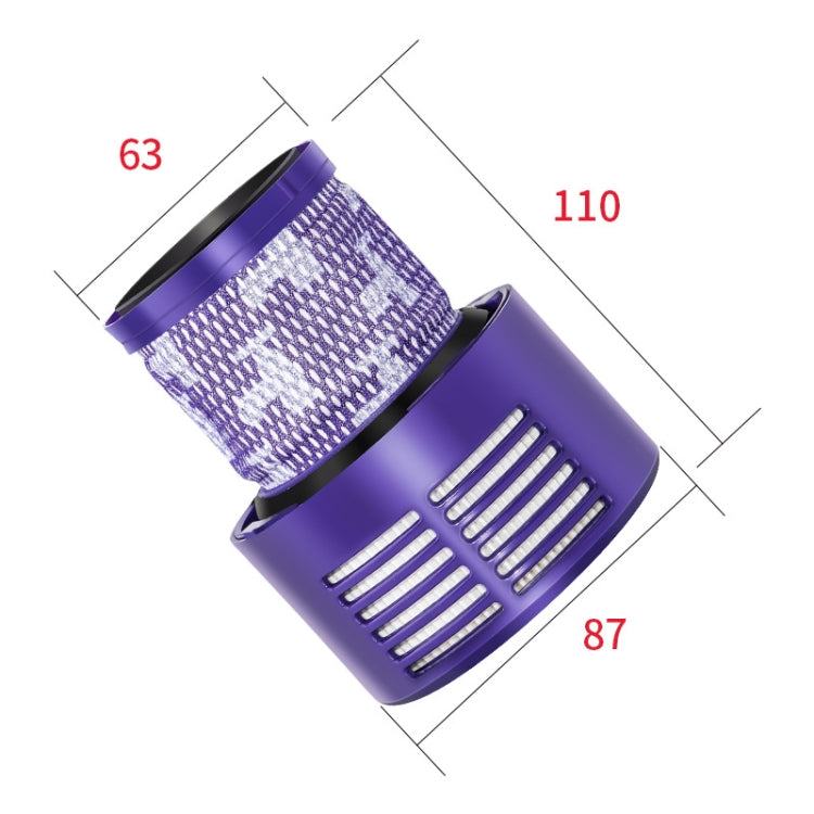 Accessori per parti posteriori del nucleo del filtro dell'aspirapolvere per Dyson V10, versione USA