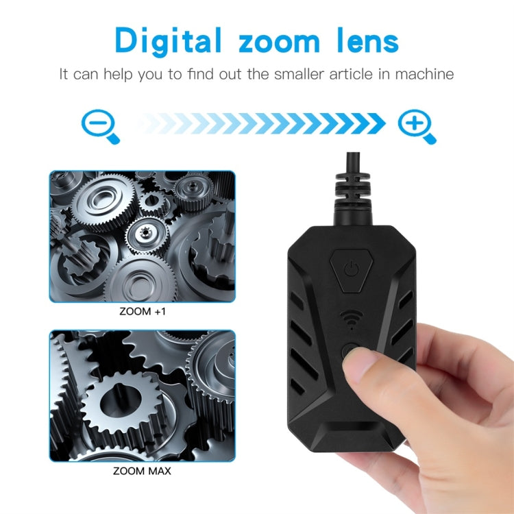 Telecamera di ispezione endoscopio WIFI IP68 2m 14mm