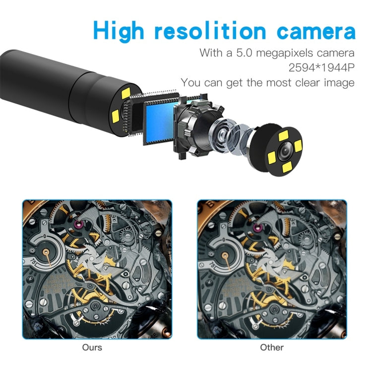 F230 IP68 Waterproof Auto Focus WIFI Endoscope Inspection Camera, Length: 2m, Lens Diameter: 14mm, Length: 2m