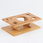 Set strumenti shaker cocktail 14 in 1 acciaio bambù 750 ml