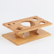 Set di strumenti per shaker per cocktail 14 in 1 in acciaio inossidabile con supporto in bambù, capacità: 750 ml, 750ml, Bamboo