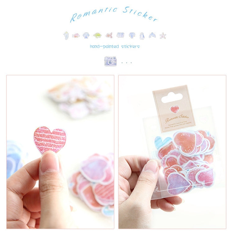 10 confezioni di adesivi creativi in PVC impermeabile, album fai da te, diario, acquerello, adesivo decorativo, consegna casuale, PVC Sticker