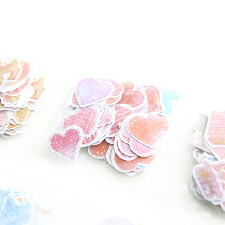 10 confezioni di adesivi creativi in PVC impermeabile, album fai da te, diario, acquerello, adesivo decorativo, consegna casuale, PVC Sticker