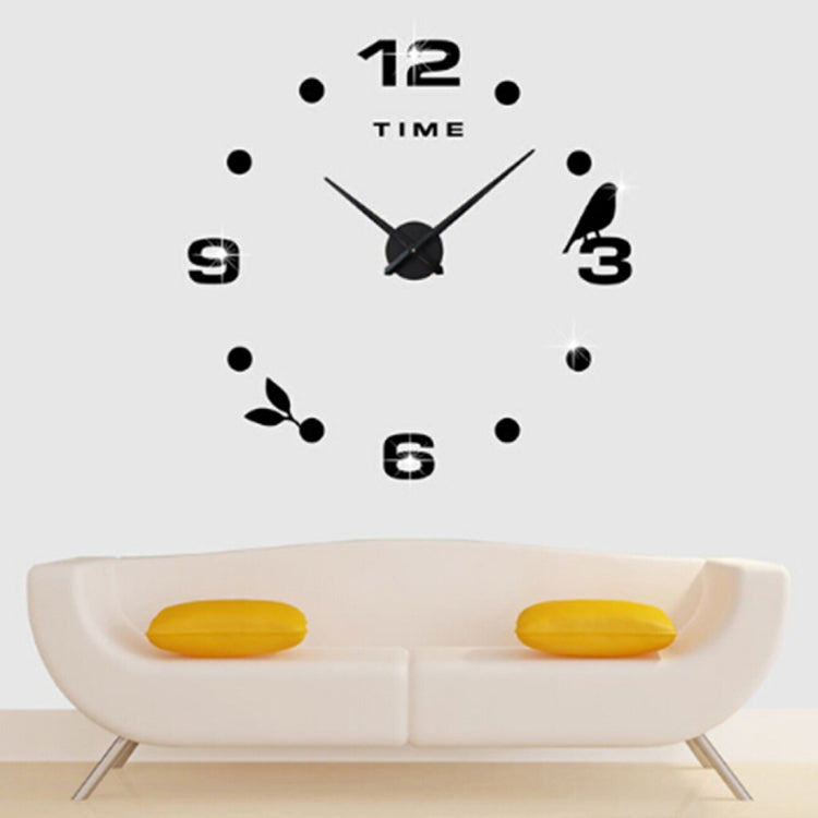 Orologio da parete specchio acrilico 3D silenzioso 100x100 cm