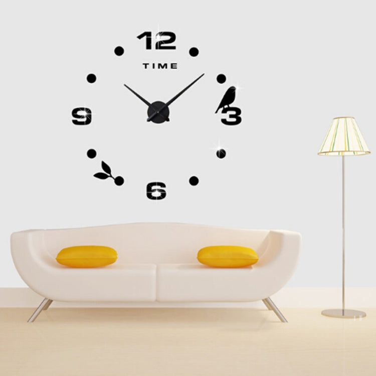 Orologio da parete specchio acrilico 3D silenzioso 100x100 cm