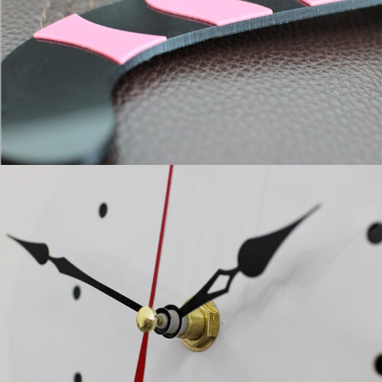 Orologio da parete a forma di gatto a batteria, decorazione per camera da letto, ufficio, 42x18 cm, con code oscillanti