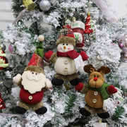 Ciondolo per bambola di peluche regalo con decorazione natalizia, consegna in stile casuale, Plush Doll