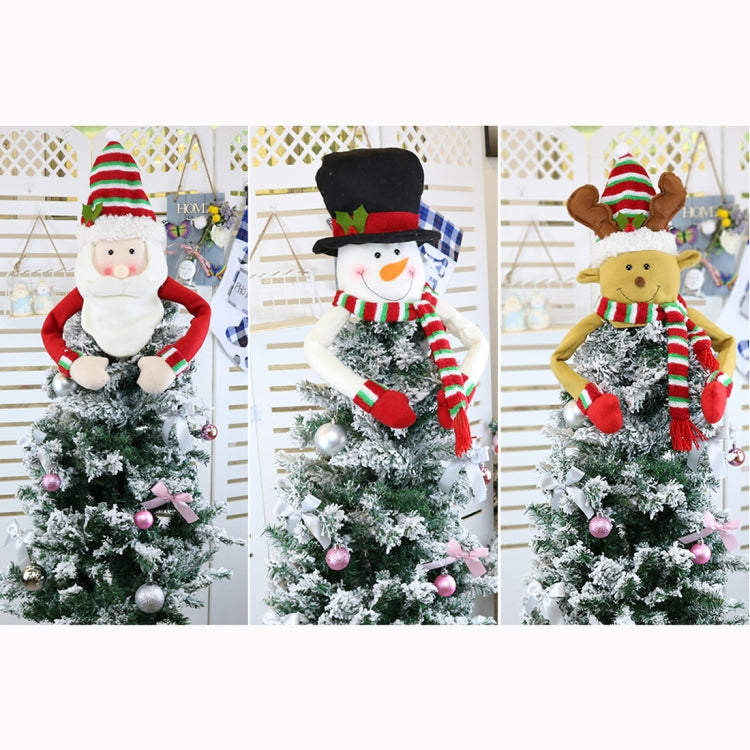 CX20206 Decorazione con ciondolo per albero di Natale con motivo Babbo Natale, misura: S, Size: S