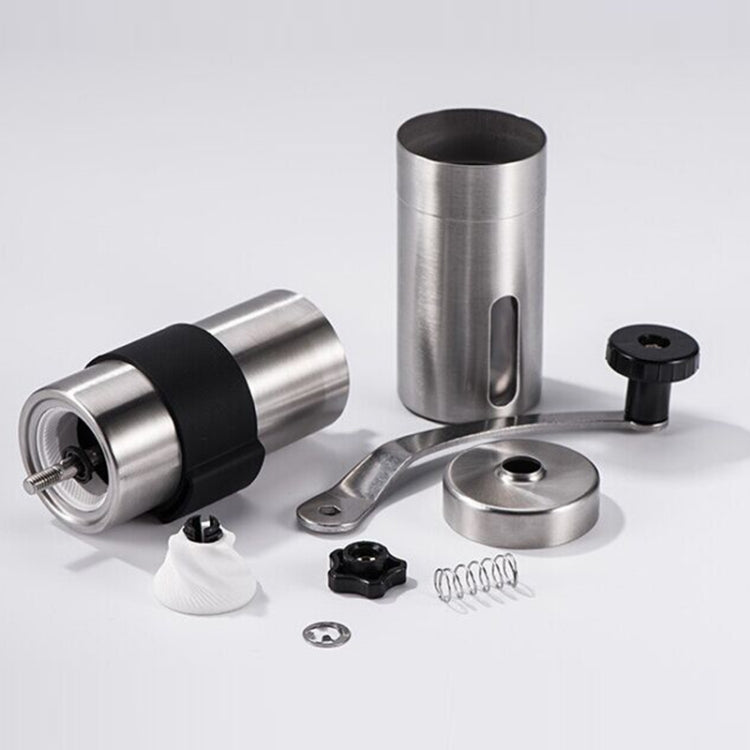Macinacaffè manuale in acciaio inox con macina conica 30g