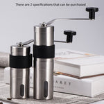 Macinacaffè manuale in acciaio inox con macina conica 30g