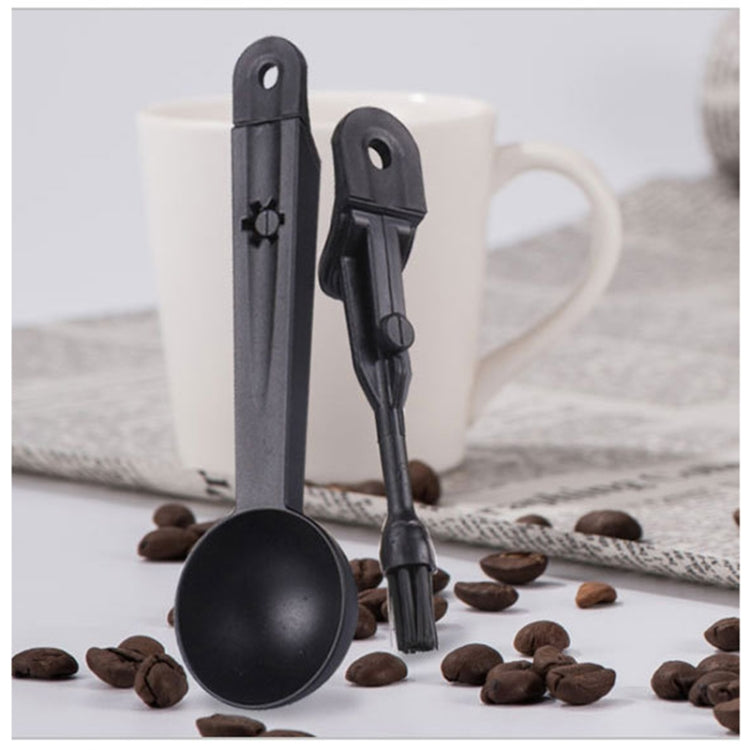 Spazzola per la pulizia della macchina da caffè con misurino, Coffee Machine Cleaning Tool
