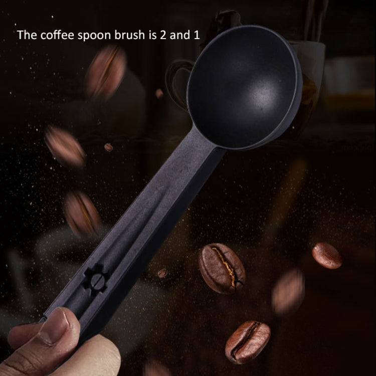 Spazzola per la pulizia della macchina da caffè con misurino, Coffee Machine Cleaning Tool