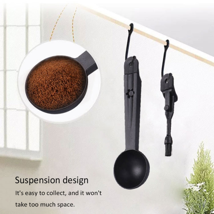 Spazzola per la pulizia della macchina da caffè con misurino, Coffee Machine Cleaning Tool