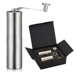 Macinacaffè manuale portatile in acciaio inox 20cm