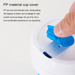 Tazza da viaggio pieghevole da tè pieghevole da caffè tascabile da 350 ml Tazza in silicone con coperchio