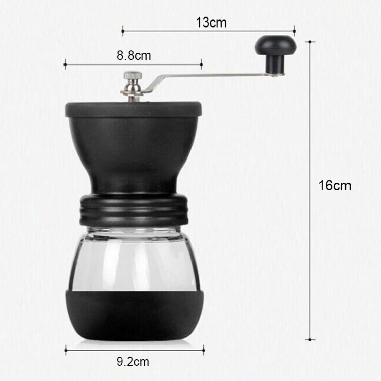 Mulino conico portatile manuale per spezie e caffè