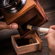 2 spazzole per la pulizia della polvere con setole con manico in legno, lunghezza: 19,5 cm, Cleaning Brush