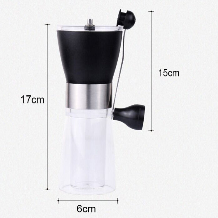 Macinacaffè manuale portatile con macinatore conico 36 g