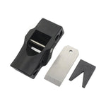 Mini pialla per la lavorazione del legno in plastica con manico da 108 mm, 108mm